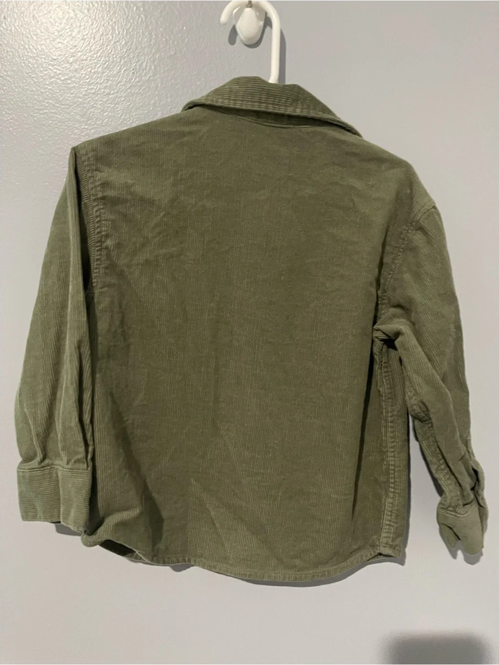 Olive Green Corduroy Shirt - H&M | 3T